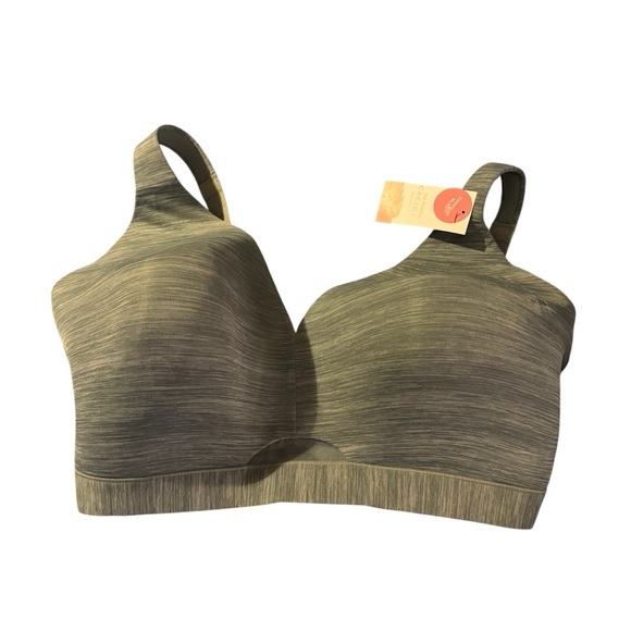 Cacique 40G Comfort Bliss Bra Lightly Lined No Wire Brown - Picture 1 of 3
